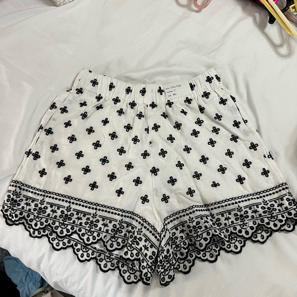 Abercrombie linen shorts